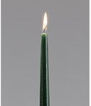 Hollowick Select Wax Taper Candle - TP12GR-12DZ
