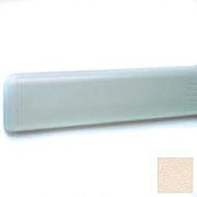 Wall Guard W/Rounded Top Edge, 4"H x 12'L, Wheat