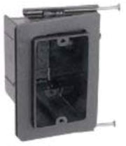 Carlon FN-23 Switch/Outlet Box, 1-Gang, Depth: 3-5/8", Nail-On, Non-Metallic- Pack of 10