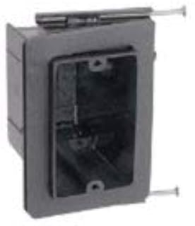 Carlon FN-23 Switch/Outlet Box, 1-Gang, Depth: 3-5/8", Nail-On, Non-Metallic- Pack of 10