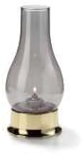 Hollowick Smoke Lustre Chimney Globe Only, 7 1/4 inch Height - 1 each.