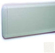 Wall Guard W/Rounded Top & Bottom Edges, 7-3/4"H x 12'L, White