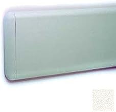 Wall Guard W/Rounded Top & Bottom Edges, 7-3/4"H x 12'L, White