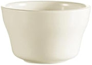CAC China FR-46 Bouillon 6oz 3 7/8" Stoneware Round, European White, Set of 36