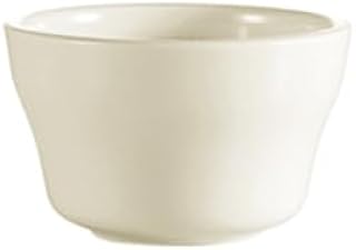 CAC China FR-46 Bouillon 6oz 3 7/8" Stoneware Round, European White, Set of 36