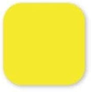 DayMark - 110091-3/4 in x 3/4 in DissolveMark Yellow Label