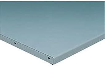 Global Industrial Workbench Top - Steel Square Edge, 12 Gauge Steel, Gray, 60" W x 30" D x 1-3/4" Thick