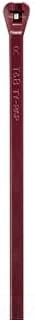 Thomas & Betts TYV525M Cable Tie, Fluoropolymer, 50 lb, 7", Maroon