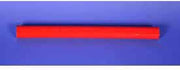 Pipe Marker - Precoiled and Strap-on - Blank Red, Red, For Pipe 1-1/8" - 2-3/8",8"W