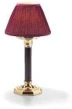 Hollowick Burgundy Pleated Fabric Shade Only, 4 1/2 inch Height - 1 each.