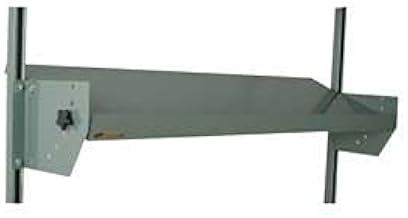 4-6TBS Tilt able Shelf for 72" Workbench, 16 Gauge Steel, Blue, 64" Length, 12" Height