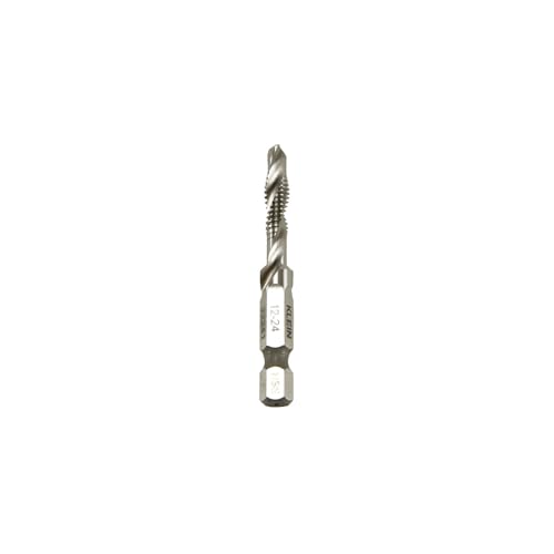 KLEIN TOOLS 12-24 Drill Tap / Brass / 1 Pipe Taps