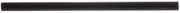 Tablecraft 100107 Straws, 7-3/4"L, 5mm Thick, Individually Wrapped, PLA, Black (300 per Pack), 24 Pack per case