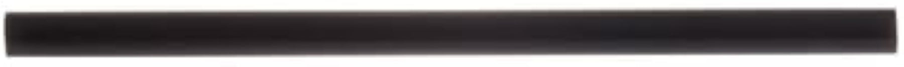 Tablecraft 100107 Straws, 7-3/4"L, 5mm Thick, Individually Wrapped, PLA, Black (300 per Pack), 24 Pack per case