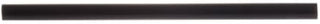 Tablecraft 100107 Straws, 7-3/4"L, 5mm Thick, Individually Wrapped, PLA, Black (300 per Pack), 24 Pack per case