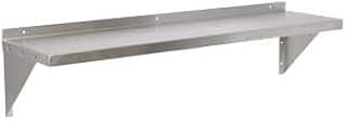 Royal Industries Wall Shelf, 12'' x 72'', Stainless Steel