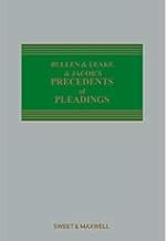 Bullen Leake Jacob's Precedents of Pleadings