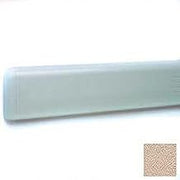 Wall Guard W/Rounded Top Edge, 4" H x 12'L, Doeskin
