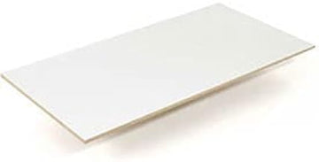 1/2" Thick Melamine Laminated Deck 36"W x 12"D