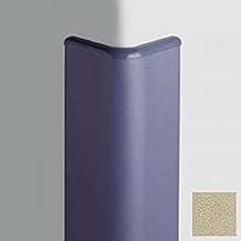 Corner Guard Bullnose 90, 3'' Wings, 8'H W/Caps, Harvard Gray