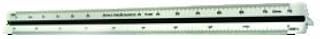 Acme United Corporation TS-659 Westcott Metric Triangular Scale 12.5in White