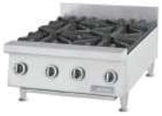 Garland GTOG36-6 Heavy Duty 36"W Countertop Gas Hotplate with (6) 30,000 Btu Starfire Pro Open Burners