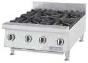 Garland GTOG36-6 Heavy Duty 36"W Countertop Gas Hotplate with (6) 30,000 Btu Starfire Pro Open Burners