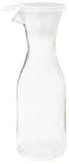 G.E.T. BW-1100-PC-CL Clear Poly 33.8 Oz. Carafe with Lid - 12 / CS