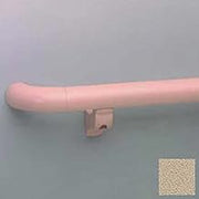 1-1/2" Diameter Round Handrail, Aluminum Retainer, 12' Long, Tan
