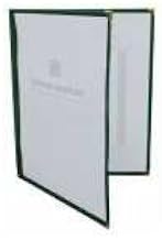 Thunder Group Double Pocket Menu Cover w/Black Trim