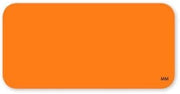 DayMark - 113991 - MoveMark 1 in x 2 in Orange Label