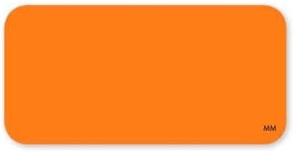 DayMark - 113991 - MoveMark 1 in x 2 in Orange Label
