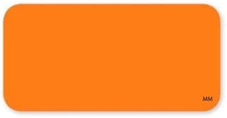 DayMark - 113991 - MoveMark 1 in x 2 in Orange Label