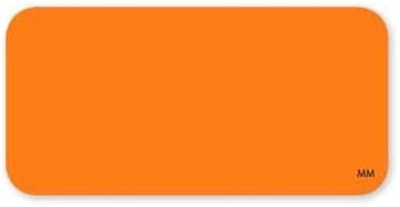 DayMark - 113991 - MoveMark 1 in x 2 in Orange Label