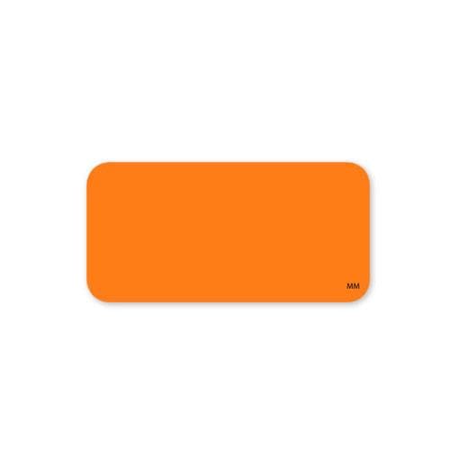 MoveMark 1 in x 2 in Orange Label by DayMark – Model 113991