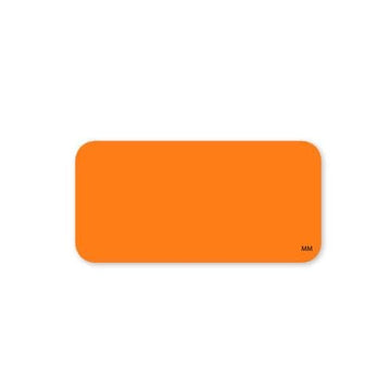 MoveMark 1 in x 2 in Orange Label by DayMark – Model 113991