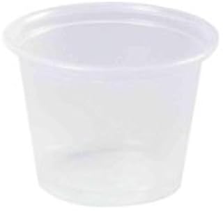 Dart Conex Complements 2.5 oz Clear Plastic Portion Container, 250PC (2,500 Count)