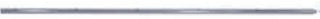 86" Stationary Chrome Post