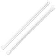Genuine Joe DDI 931924 Individually Wrapped Straws 7-3/4" 500/PK Translucent Case of 5