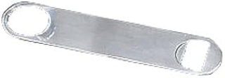 Tablecraft 7" Stainless Steel Hand-Held Flat Bottle Opener