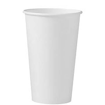 Solo 316W-2050 White 16 Ounce Paper Hot Cup - 1000 / CS