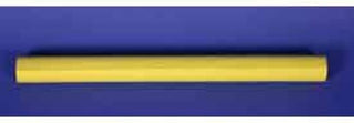 Pipe Marker - Precoiled and Strap-on - Blank Yellow, Yellow, For Pipe 3/4" - 1",8"W