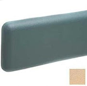 Wall Guard W/Rounded Top & Bottom Edges, 6" H x 12'L, Toffee