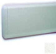 Wall Guard W/Rounded Top & Bottom Edges, 7-3/4"H x 12'L, White Sand
