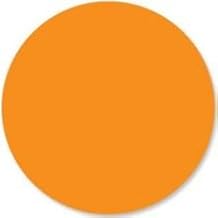 DayMark - 112339 - DuraMark 1 in Round Orange Label