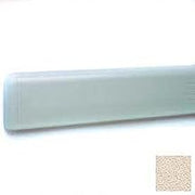 Wall Guard W/Rounded Top Edge, 4" H x 12'L, Chablis
