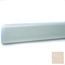 Wall Guard W/Rounded Top Edge, 4" H x 12'L, Chablis