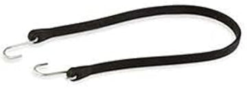 Hygrade Rubber Tie Down Sraps, Molded Rubber, 15"L, 200-PK, Lot of 200