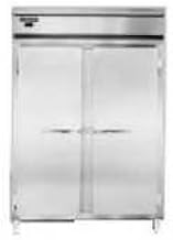 DL2W-SS-PT Designer Line Two Section Pass-Thru Heated Cabinet, Full Stainless