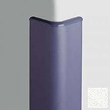 Corner Guard Bullnose 90, 3'' Wings, 12'H W/Caps, WH Sand
